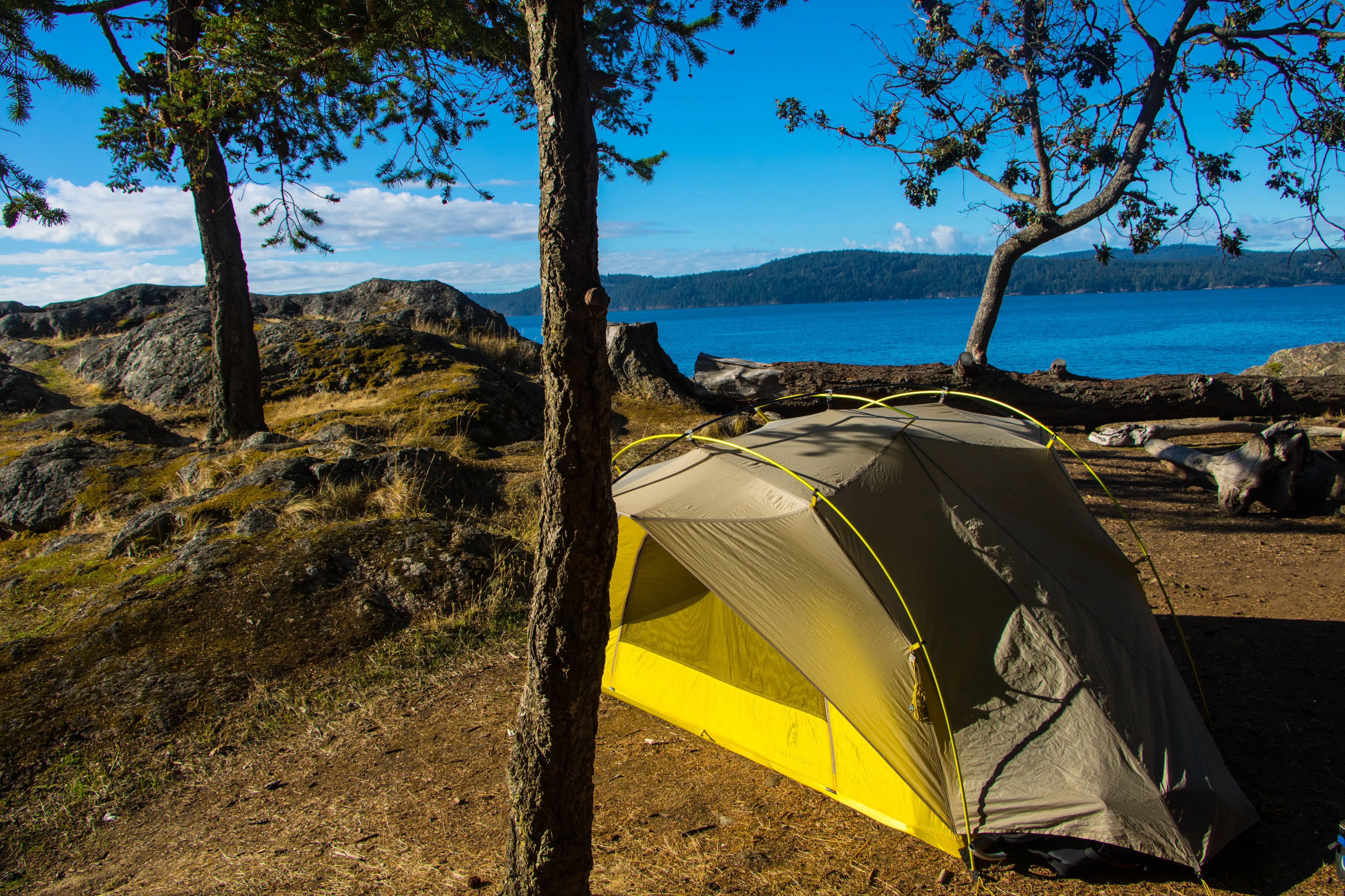 Jones Island camping